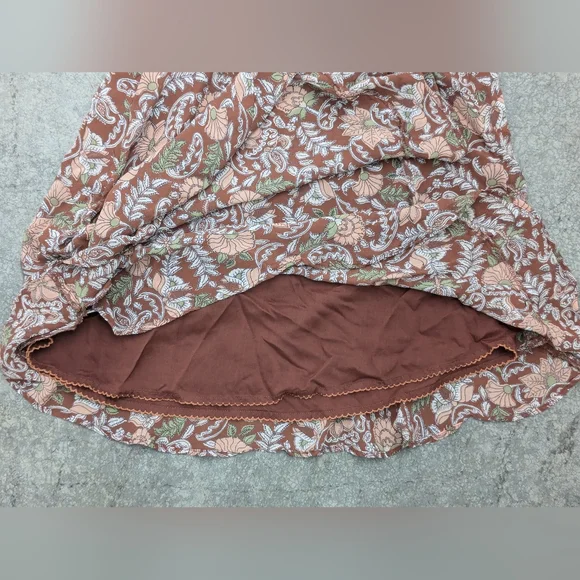 Anthropologie Luca Mini Floral Skirt - Picture 12 of 15